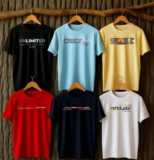 Men's Premium T-Shirt Combo (Pack of 3) | 100% Combed Cotton | Pre-Shrunk | Breathable | Everyday Comfort