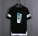 Printed T-Shirt for Men – Lightweight & Trendy  Polyester | Short Sleeves | Stylish Printed Design