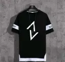 Printed T-Shirt for Men – Lightweight & Trendy  Polyester | Short Sleeves | Stylish Printed Design |