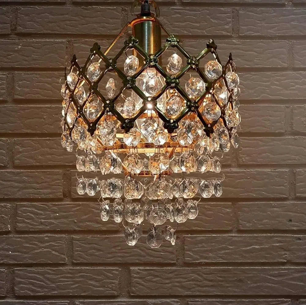 Dreamy Designs Golden Glow LED Chandelier – 15W