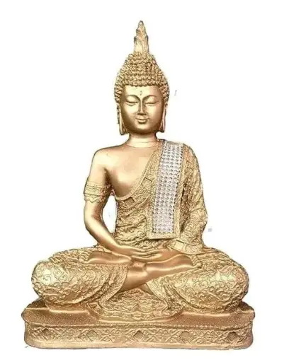 Buddha Statue – Decorative Resin Showpiece for Home & Office